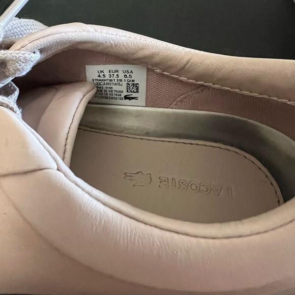 🔥HOST PICK🔥Pink Lacoste Sneakers - Picture 7 of 7